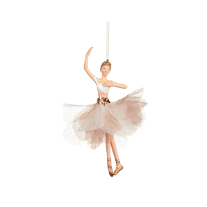 GOODWILL - Ballerina Met Bloemblaadjes - Cream - 17cm ROBI Interior