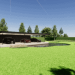 Interieurarchitect België inrichting limburg render garage outdoor