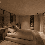 slaapkamer exclusieve woning Robi Interior Hasselt - Knokke